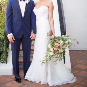 Romona Keveza Lace Wedding Gown